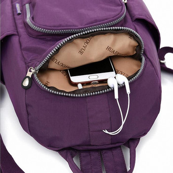 Αντικλεπτικό νάιλον σακίδιο πλάτης Γυναικείες προπαρασκευαστικές σχολικές τσάντες για εφήβους Σακίδιο πλάτης Γυναικείες τσάντες ταξιδιού για κορίτσια Σακίδιο πλάτης Mochilas