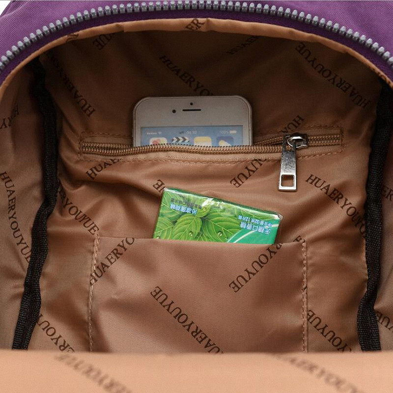 Rucsac din nailon antifurt Genți de școală pentru femei Preppy pentru adolescenți Rucsac de femei Genți de călătorie pentru fete Rucsac Mochilas