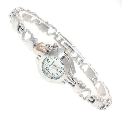 Aranyos női karkötő óra Mujer Golden Relojes kis számlapú kvarcóra Népszerű karóra óra női elegáns női órák