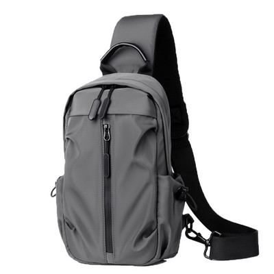 Seljakott mustale 2023, uus nailonist veekindel õues nädalavahetuse reisipakk teismelistele spordi rinnakott Meeste noorte kooli seljakott, sinine