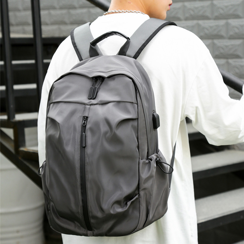 Seljakott mustale 2023, uus nailonist veekindel õues nädalavahetuse reisipakk teismelistele spordi rinnakott Meeste noorte kooli seljakott, sinine