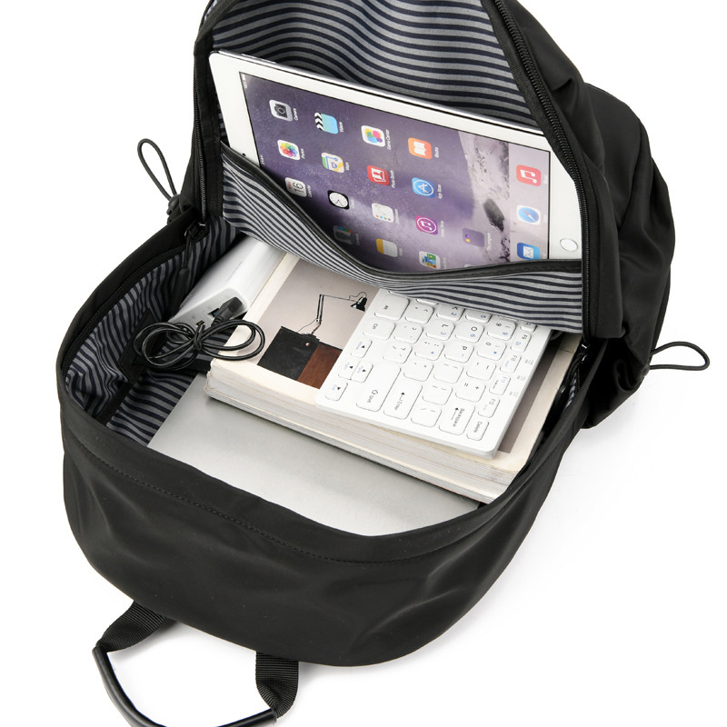 Seljakott mustale 2023, uus nailonist veekindel õues nädalavahetuse reisipakk teismelistele spordi rinnakott Meeste noorte kooli seljakott, sinine