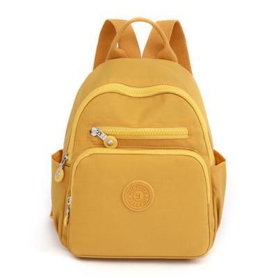 Női alkalmi hátizsák, divatos mini nylon iskolatáska lányoknak. Minimalista, tömör, könnyű súlyú kis utazó hátizsákok Mochilas