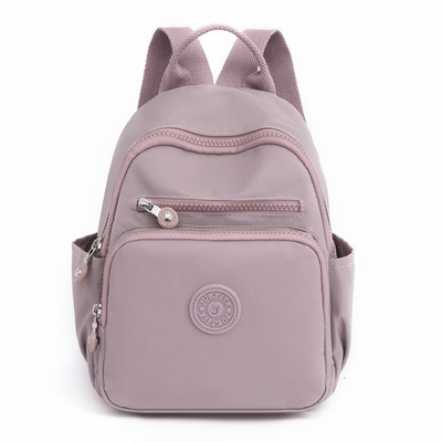 Női alkalmi hátizsák, divatos mini nylon iskolatáska lányoknak. Minimalista, tömör, könnyű súlyú kis utazó hátizsákok Mochilas