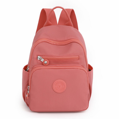 Női alkalmi hátizsák, divatos mini nylon iskolatáska lányoknak. Minimalista, tömör, könnyű súlyú kis utazó hátizsákok Mochilas