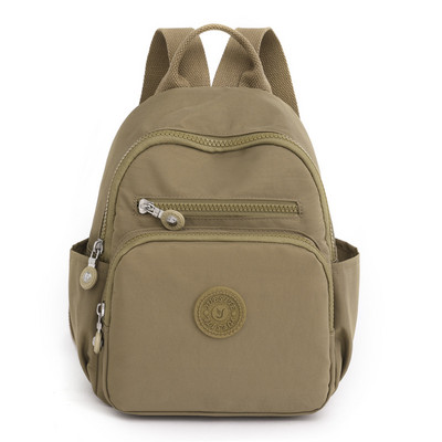 Női alkalmi hátizsák, divatos mini nylon iskolatáska lányoknak. Minimalista, tömör, könnyű súlyú kis utazó hátizsákok Mochilas