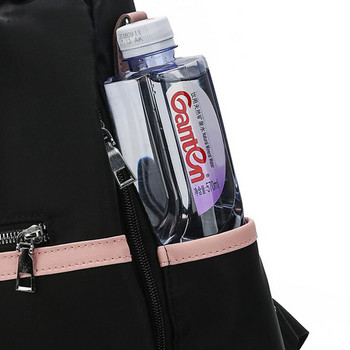 Пътна раница Отворена на гърба защитна чанта против кражба за ежедневна дамска чанта за през рамо с голям капацитет Устойчива на пръски Водоустойчива ежедневна