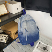 Τζιν Γυναικεία ρετρό σακίδιο πλάτης Τσάντα ταξιδιού Τσάντα μεγάλης χωρητικότητας Σχολικές τσάντες κολλεγίου για έφηβα κορίτσια Rugtas