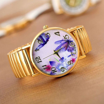 shsby νέα ελαστικά ρολόγια από ανοξείδωτο γυναικείο φόρεμα Ρολόγια με χρυσό ρολόι casual ρολόγια χειρός Ρολόγια για κορίτσια σε φωτεινά χρώματα