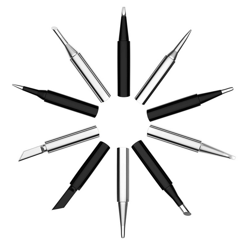 6 TK pliivabad keevitusotsad Käepide Jootekolb Otsikud jootmiseks Ümbertöötlemisjaama tööriistade remont 936 937 938 969 858 jaoks