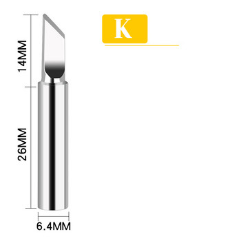 5 бр. 900M (I+B+K+3C+2.4D) калаени накрайници за поялник, вътрешно отопление с постоянна температура, накрайници за заваряване, аксесоари за запояване