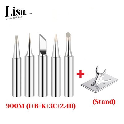 5vnt 900M (I+B+K+3C+2.4D) skardiniai lituoklio antgaliai, vidinio šildymo pastovi temperatūra, suvirinimo antgaliai, litavimo priedai