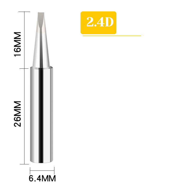 5vnt 900M (I+B+K+3C+2.4D) skardiniai lituoklio antgaliai, vidinio šildymo pastovi temperatūra, suvirinimo antgaliai, litavimo priedai