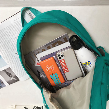 Дамска раница Ежедневни найлонови чанти с голям капацитет Водоустойчиви чанти Студентска раница Ученически чанти за тийнейджърки Пътна раница