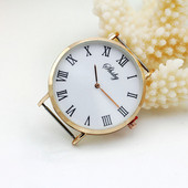 Shsby Diy Personality óra fejléc Új stílusú vékony, nagy fej szövetszíjjal óratartozékok