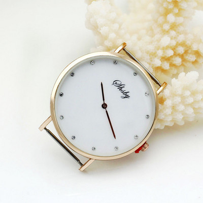 Shsby Diy Personality óra fejléc Új stílusú vékony, nagy fej szövetszíjjal óratartozékok