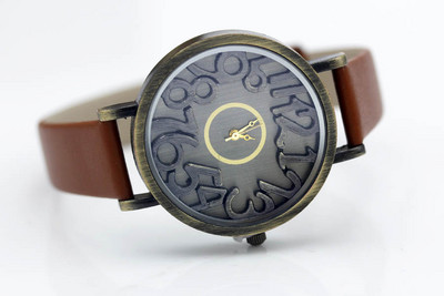 Shsby New vintage Digital hollow Genuine Leather Curea de ceasuri din piele de vacă ceasuri femei ceasuri de rochie ceas de cuarț feminin ceas de agrement pentru băiat