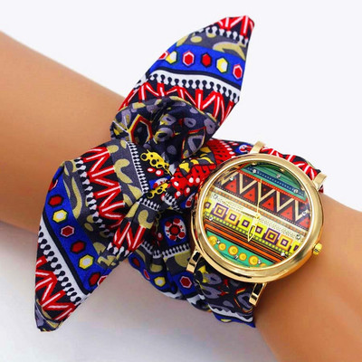 Shsby Brand Fashion Rose Gold Floral υφασμάτινη ζώνη Δημιουργικό λουλούδι ρολόι καρπού Casual γυναικεία ρολόγια χαλαζία Δώρο Relogio Feminino