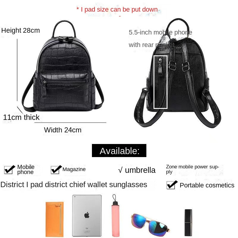 Mini hátizsákok női krokodil PU bőr aranyos kis hátizsák női csomag kis hátizsákok tini lányoknak divatos női táska