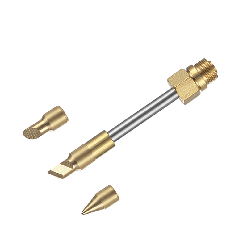 2023 Mini hordozható USB forrasztópákahegy 510 interfész 5V akkumulátoros forrasztópáka hegy vágófej patkó hegyes 20w-40w