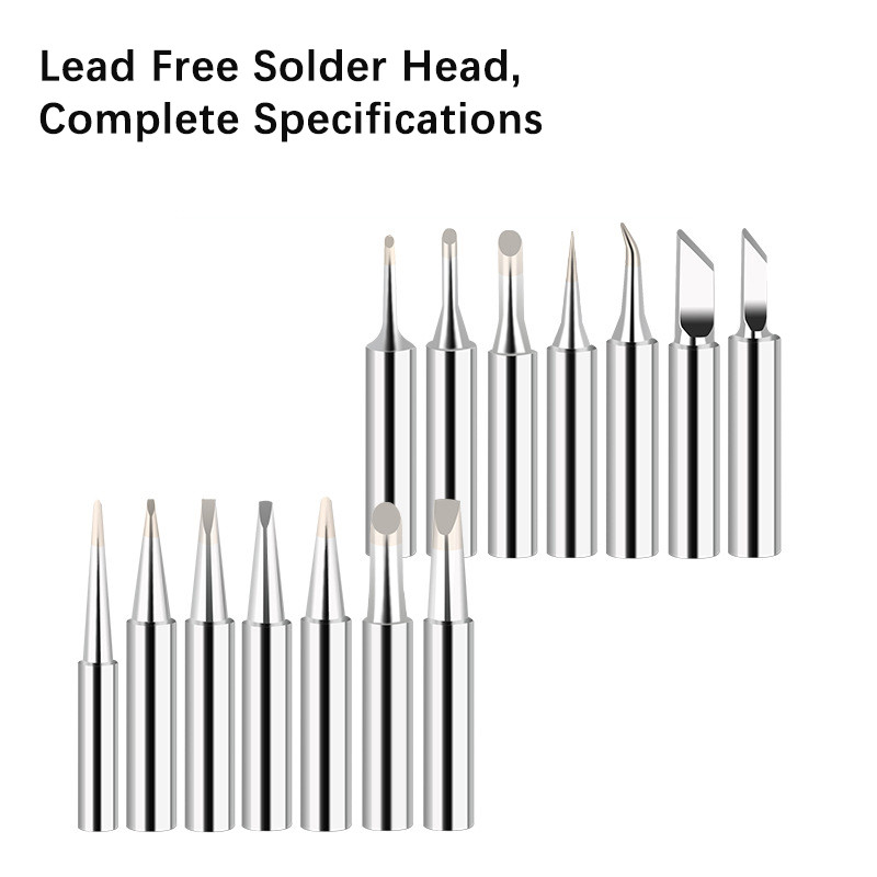 5/12Gb I+B+K+2.4D+3C lodāmurs 900M-T lodāmura galviņas komplekts iekšā Hot Bare elektriskā lodāmura uzgaļa rīks