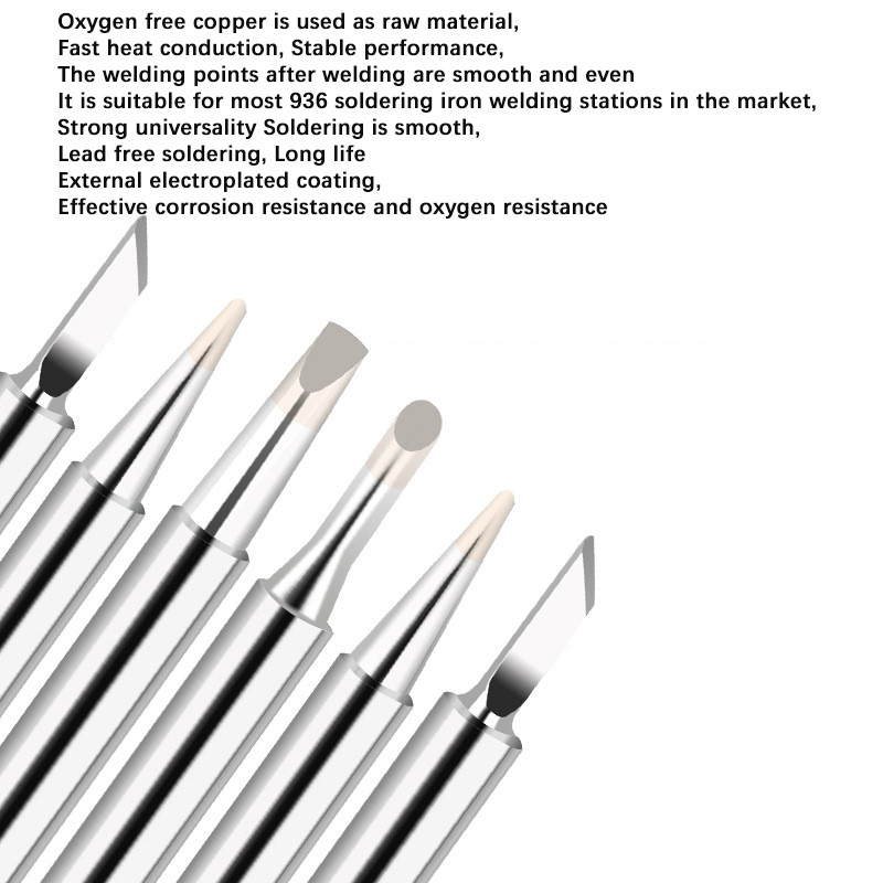 5/12Gb I+B+K+2.4D+3C lodāmurs 900M-T lodāmura galviņas komplekts iekšā Hot Bare elektriskā lodāmura uzgaļa rīks