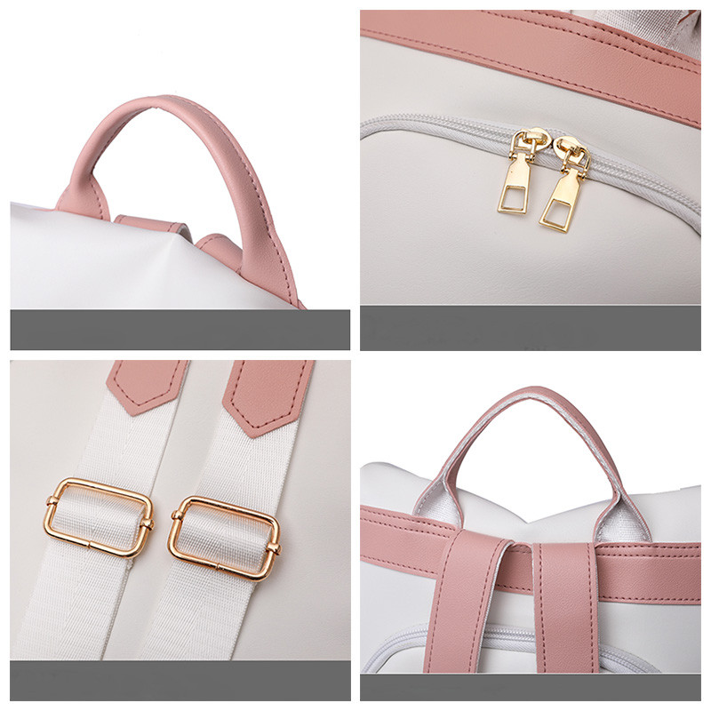 Új alkalmi női táskák erszényes vízálló vállas könyves táska tinédzser lányoknak utazni, nagy kapacitású hátizsákok