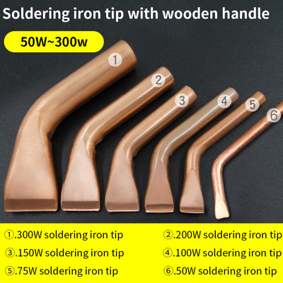 LUXIANZI réz elektromos forrasztópáka hegyű fej forrasztási újrafeldolgozó állomáshoz Javítószerszám hegesztő fűtőelem csere mag