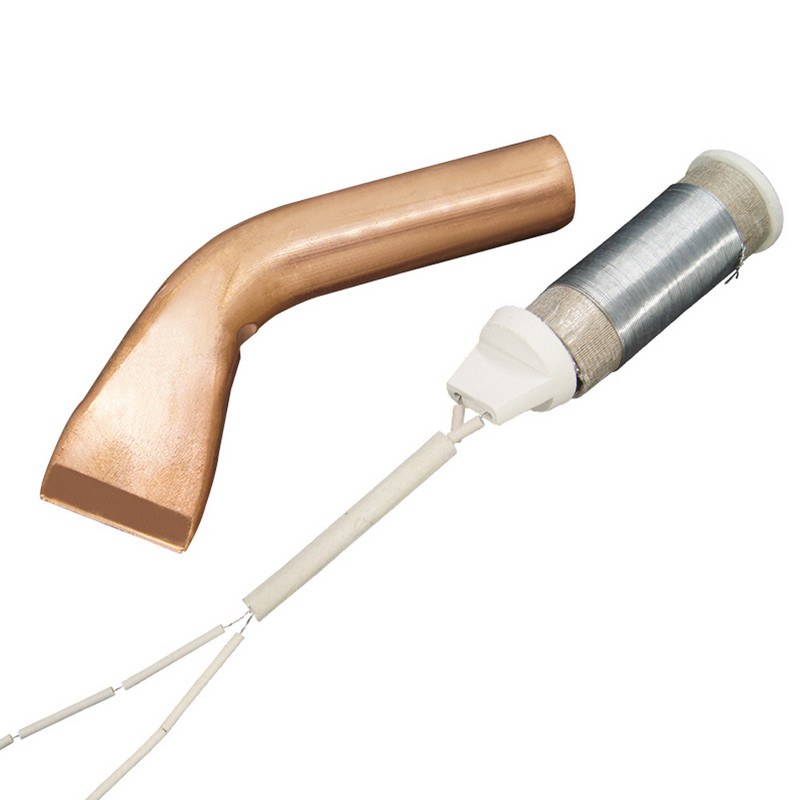 LUXIANZI réz elektromos forrasztópáka hegyű fej forrasztási újrafeldolgozó állomáshoz Javítószerszám hegesztő fűtőelem csere mag