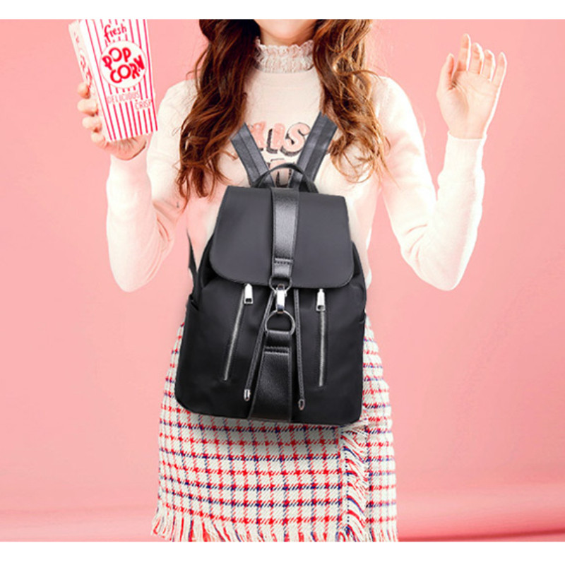 Moodne veekindel Oxfordi seljakott tüdrukute koolikott Õlakott Kvaliteetne naiste seljakotid reisikott