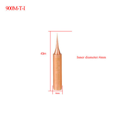 Kaisi Original 900M-TI 900M-T-IS hapnikuvaba vasest jootekolb otsik jootejaama tööriistadele
