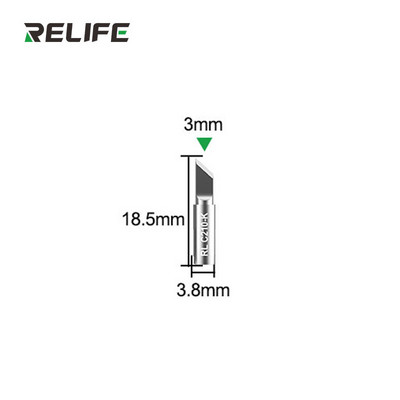 RELIFE RL-C210 T210/K/I/IS Universal C210 Επισκευή άκρου συγκολλητικού σιδήρου Αντικατάσταση κεφαλής για σταθμό συγκόλλησης Μύτη συγκόλλησης JBC
