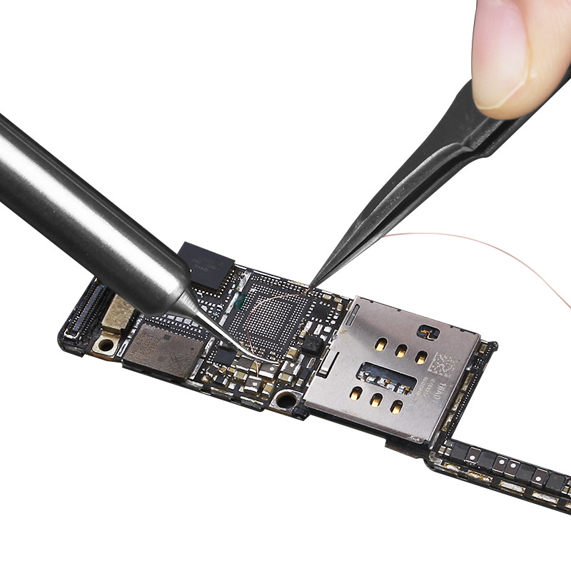 LUXIANZI 0,2 mm-es hegy forrasztópáka Ólommentes forrasztópáka 900M-TI/900M-T-IS Réz Fly Line Hegesztőhegyek Forrasztópáka BGA