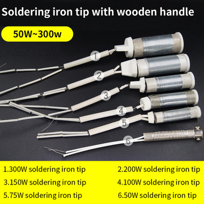 LUXIANZI 1 gab Vara lodāmura uzgaļa lodēšanas galviņa metināšanai, pārstrādes stacijas remonta instrumenta lodēšanas sildītāja nomaiņa