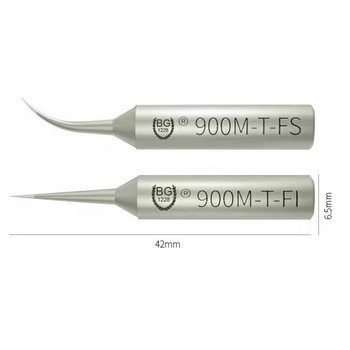 BG Precision Soldering Iron Tips 900M-TI 900M-T-IS Χάλκινη κεφαλή συγκόλλησης 0,1mm χωρίς οξυγόνο Συγκολλητικό εργαλείο