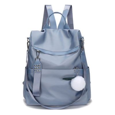 Rucsac antifurt Geantă de școală din nailon pentru adolescenți Rucsac pentru studenți Rucsac casual Genți de umăr pentru femei
