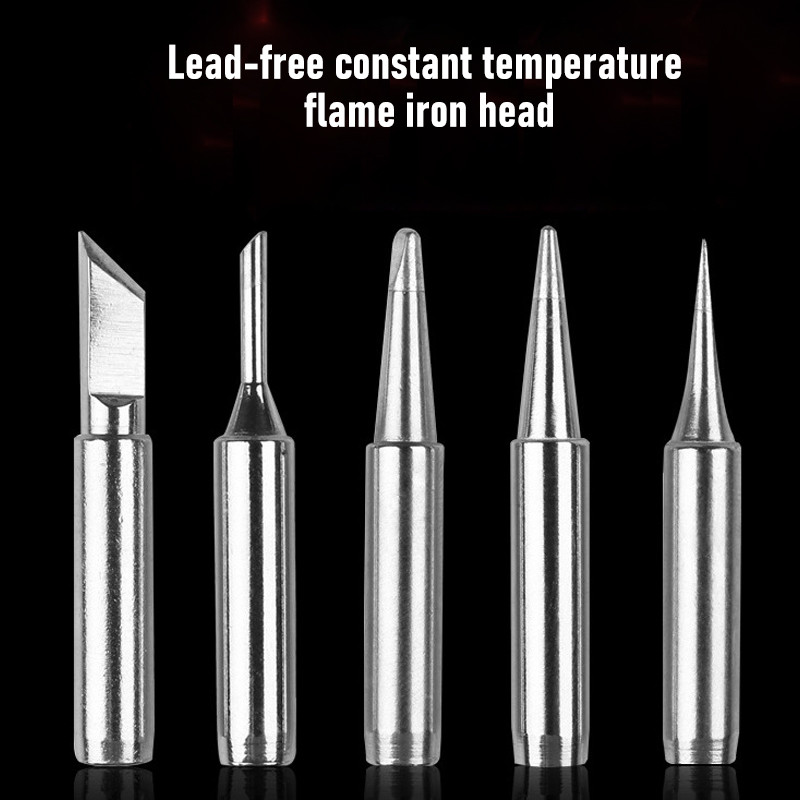 5 buc/lot, înlocuitor de lipit nou ascuțit De Soldadura, vârfuri de fier de lipit, instrument de stație, instrumente pentru vârfuri de lipit 900M-TI