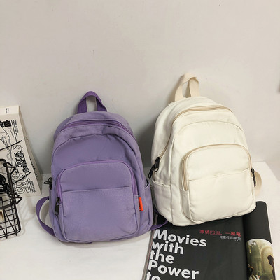 Školske torbe za djevojčice Nova modna ruksak za studente Vintage ženski mali platneni ruksak Ženske torbe za laptop Ženske naprtnjače