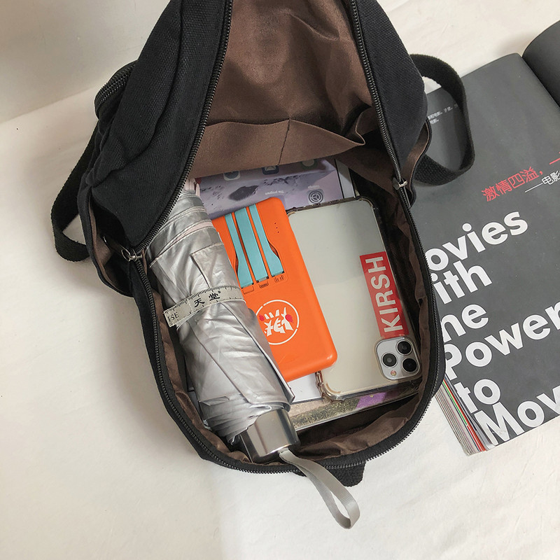 Tüdrukute koolikotid Uus mood Kolledži üliõpilaste seljakott Vintage naiste väike seljakott, lõuend Naiste sülearvuti kotid Naiste seljakotid