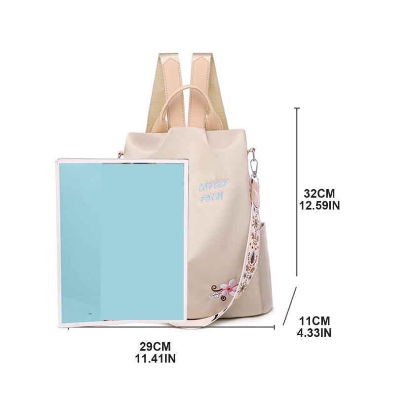 Vargusvastased naiste seljakott Naiste päevakott seljakott Kerged stiilsed koolikotid igapäevaseks kasutamiseks reisimiseks ja töötamiseks