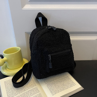 Női Vintage PU bőr kis hátizsák Új divatos licsi mintás mini iskolatáskák női egyszínű válltáskák hátizsák