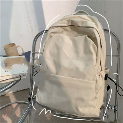 Mugursomas Sieviešu masīva 5 krāsu Vienkārša Korejiešu stila gadījuma ceļojumu skola Liela ietilpība neilona mugursoma studentiem stilīga