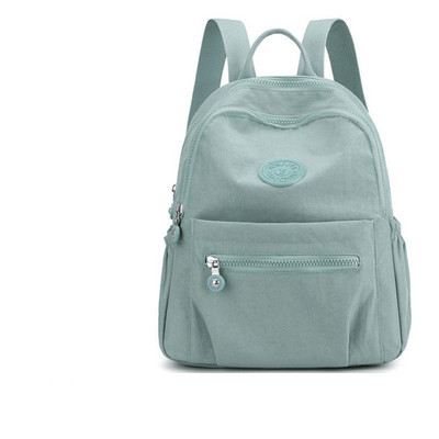 Naujas pastorintas nailoninis Oksfordo dvigubas pečių krepšys, didelės talpos moteriškas nuo purslų kelioninis maža kuprinė, lengva kelioninė mokyklinė krepšys