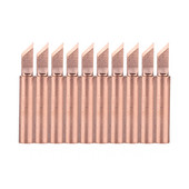 Κεφαλή συγκόλλησης 900M-TK 10 ΤΕΜ/Παρτίδα καθαρού χαλκού, χωρίς μόλυβδο, κεφαλή συγκόλλησης για Hakko 936 Rework συγκόλλησης