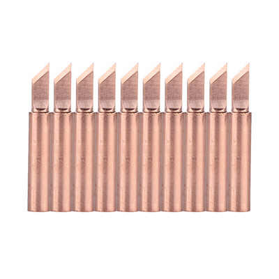 Κεφαλή συγκόλλησης 900M-TK 10 ΤΕΜ/Παρτίδα καθαρού χαλκού, χωρίς μόλυβδο, κεφαλή συγκόλλησης για Hakko 936 Rework συγκόλλησης