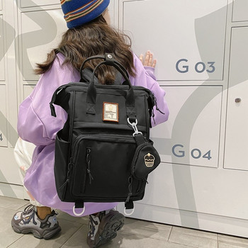 Комплекти 2 в 1 бр. Модна дамска раница с голям капацитет Ученическа чанта за момичета Модерна найлонова водоустойчива чанта за пътуване mochila 2022 г.
