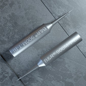 Ακροσυγκόλληση ακριβείας 0,1 χιλιοστά Εξαιρετικά λεπτή 900M-T-BI/BS μύτη συγκόλλησης με πετονιά Συγκολλητικό σίδερο Sting Μεταφορά θερμότητας υψηλής ταχύτητας