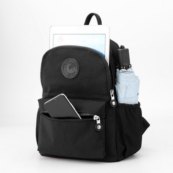 2022 Нова раница за свободното време Проста найлонова ученическа ученическа чанта за пътуване Дамска раница Женска чанта Дива многофункционална чанта на открито