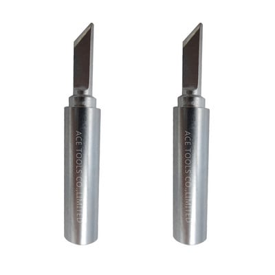 T18-SK forrasztóhegy kis kés, 3,5 mm-es 0,137 hüvelykes, illeszkedik HAKKO FX-888 FX-888D FX-8801 FX-600 ólommentes vasalófúvóka ceruza fogantyú