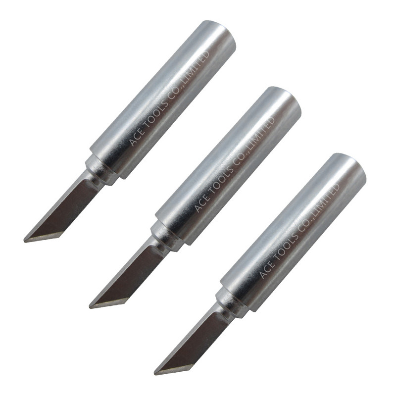 T18-SK forrasztóhegy kis kés, 3,5 mm-es 0,137 hüvelykes, illeszkedik HAKKO FX-888 FX-888D FX-8801 FX-600 ólommentes vasalófúvóka ceruza fogantyú